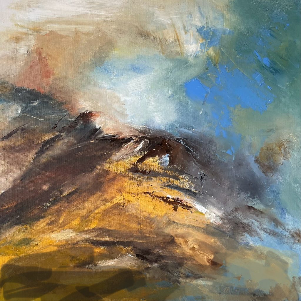 Connemara mountains,