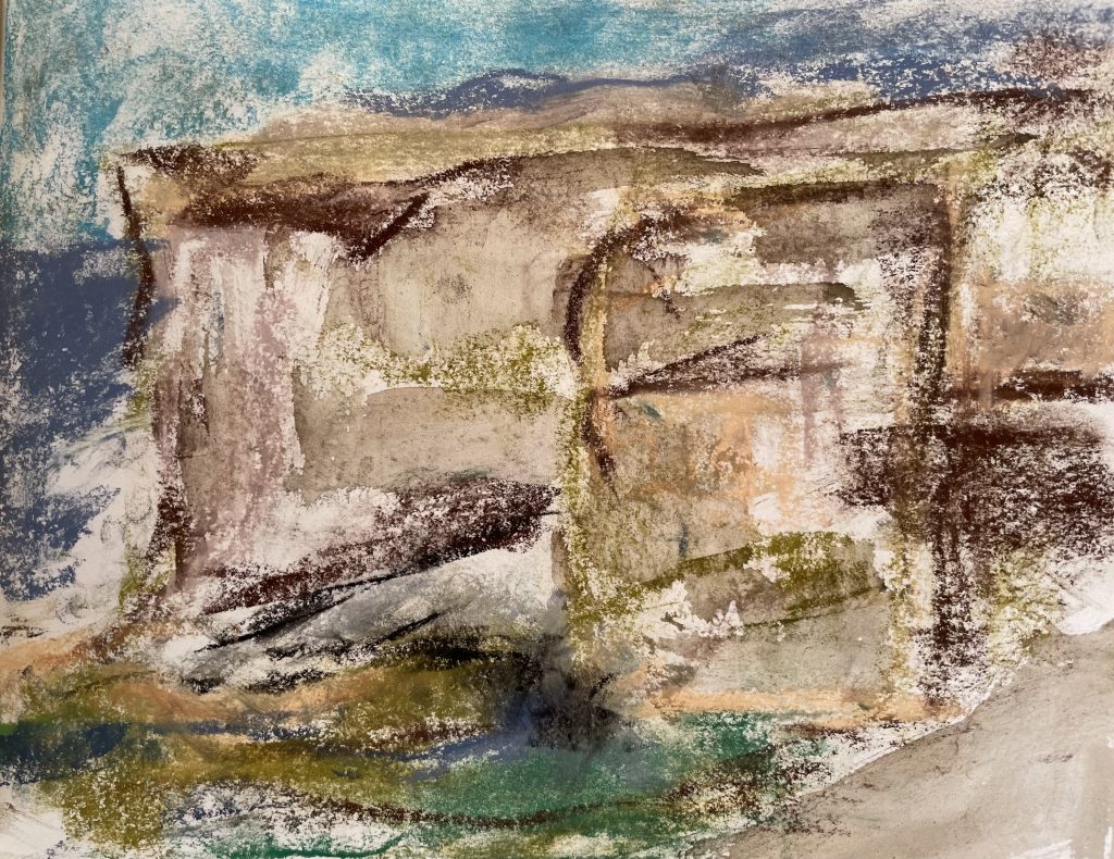 Klippen, Inishmaan, Mixed media