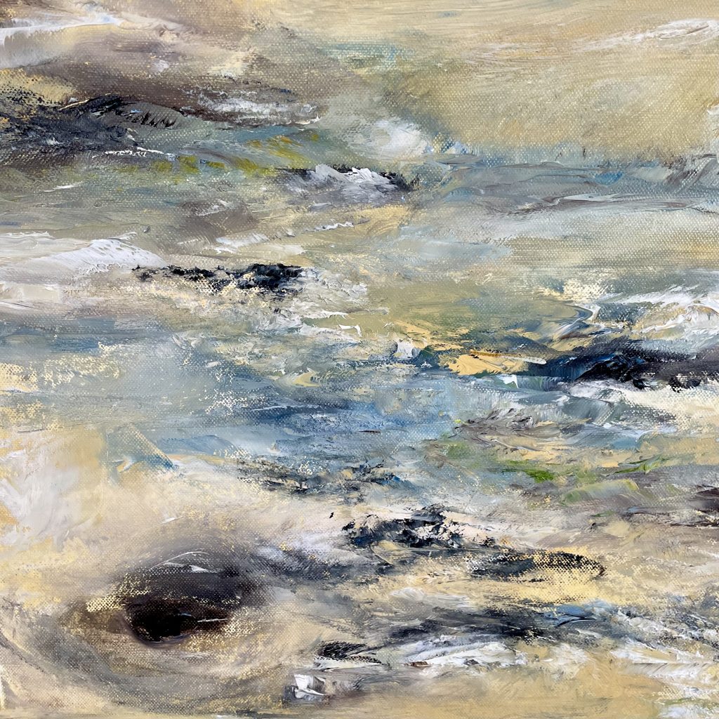 Sulphur, Schwefel, Ölmalerei, Island