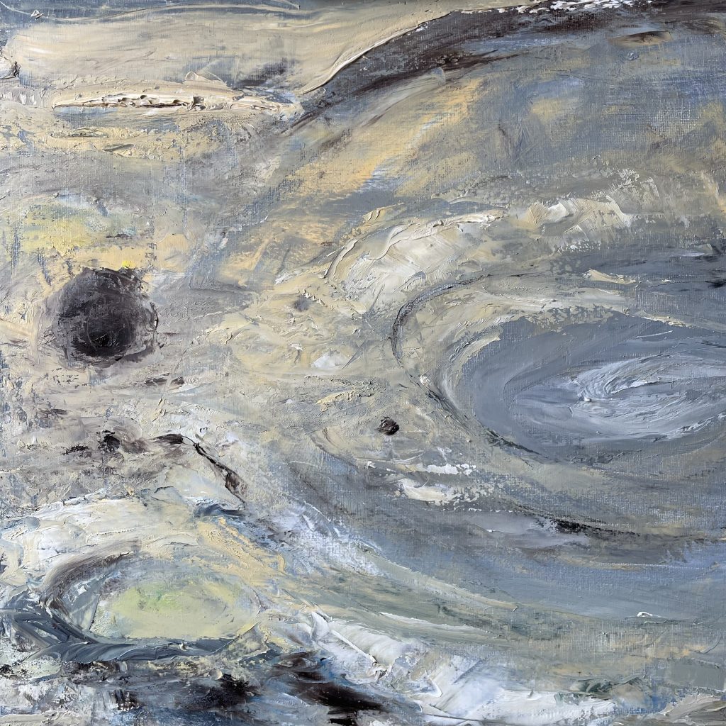 Schwefel, Sulphur, Island Ölmalerei