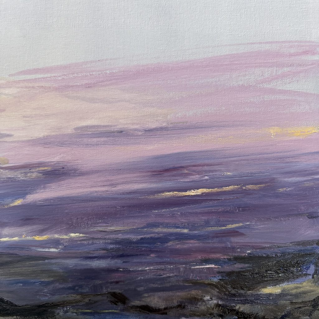 Rosaveel, violett